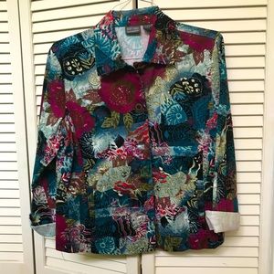 Additions by Chico’s Jewel tone Jacket